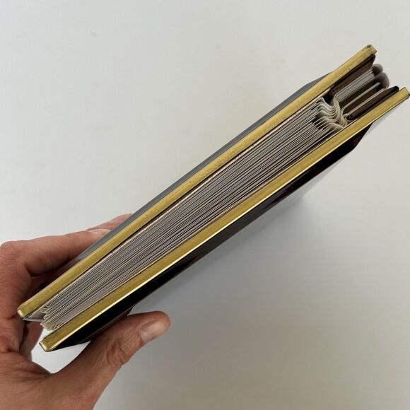 Vintage Otagiri Limited Edition Photo Album Holds 3.5" x 5" Japan Woodgrain - Picture 5 of 16